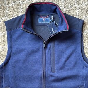Men's, Vinyard Vines Mountain sweater fleece vest